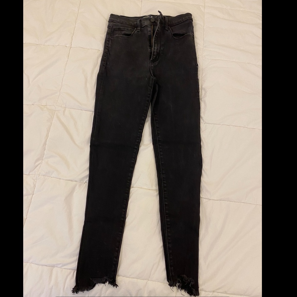 Abercrombie & Fitch Ultra High-rise super skinny jeans sz 6